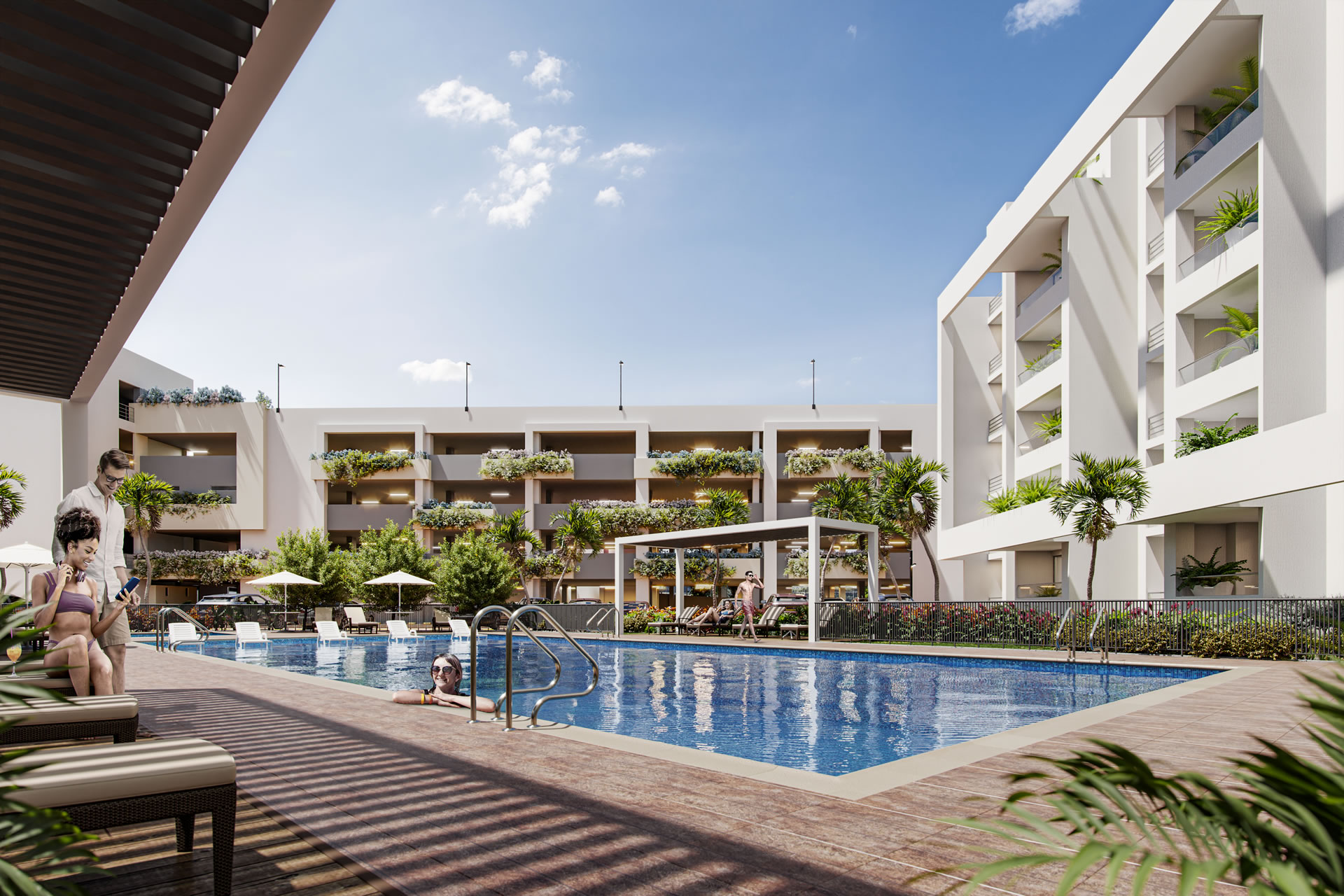 Vista de apartamento Inawa en Cartagena